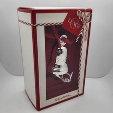 Lenox Silver Bell Christmas Ornament French Horn Silver Plate  2020 Annual