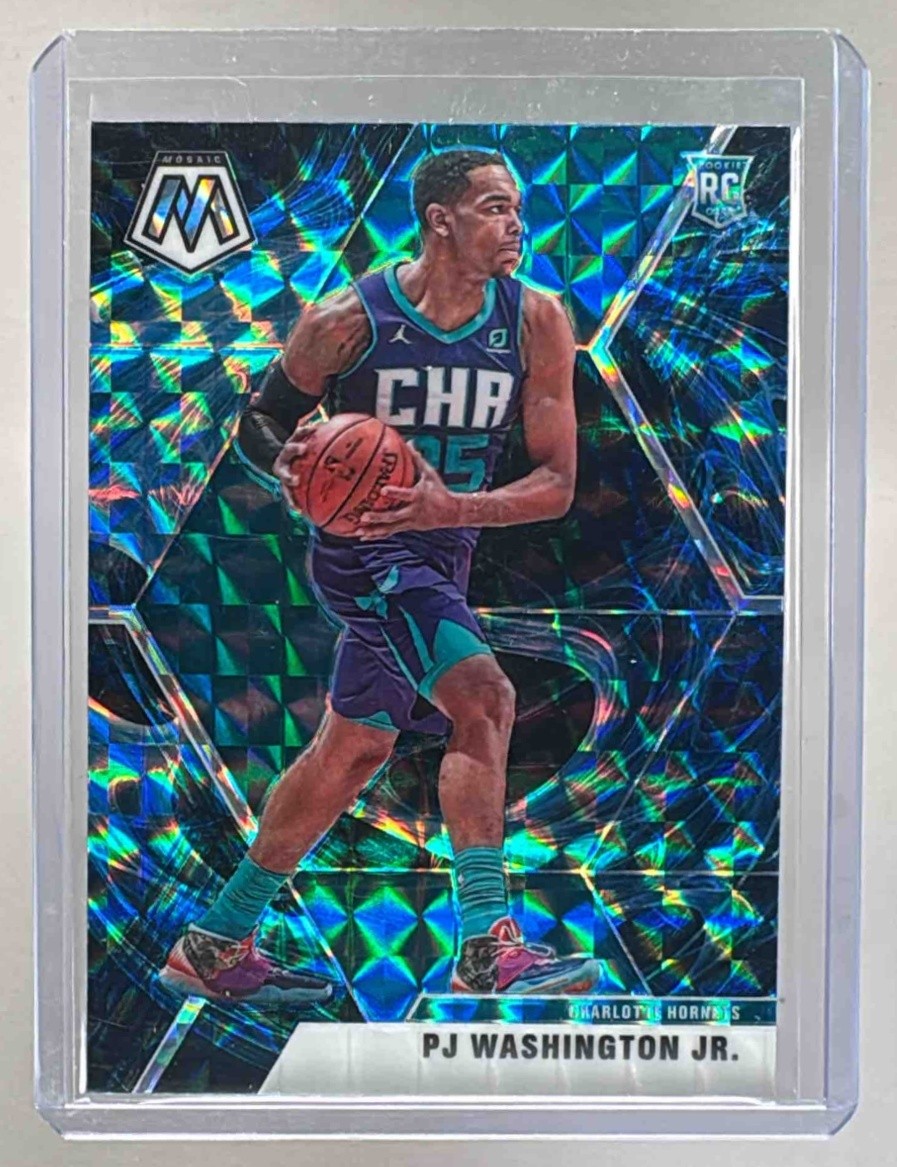 PJ Washington Jr 2019 Panini Mosaic #213 Genesis Rookie RC