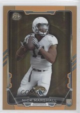 2015 Bowman Rookies Orange Rainbow Foil /299 Nick Marshall #109 0l1