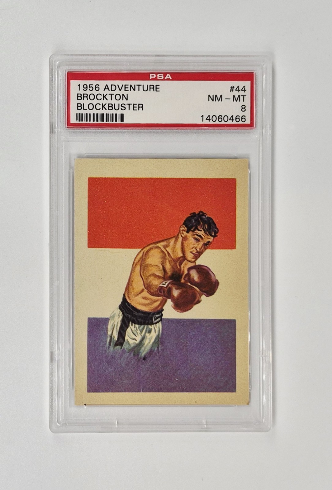 PSA GRADED 8 NM MINT 1956 ADVENTURE #44 ROCKY MARCIANO BROCKTON BLOCKBUSTER RARE