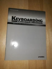 Abeka Book Homeschool Keyboarding Quiz/ Test Key 2nd Edition