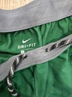 NDSU Nike Men's Athletic Shorts Bison Dri-Fit Small S Green Worn Once — photo 6