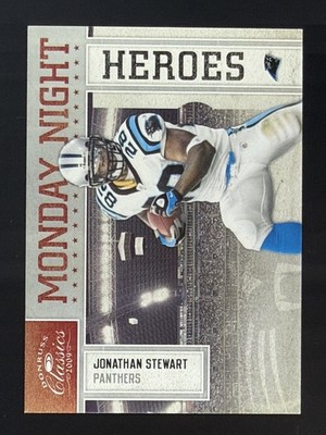 Jonathan Stewart 28/250 Jersey Number Match 2009 Donruss Classics Monday Night