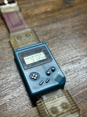 Vintage 1992 Nintendo Watch Boy Game Boy LCD Watch - Works! | eBay