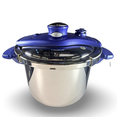 #ad T Fal Clipso Stainless Steel Pressure Cooker 6.3 Quart Induction Cookware Pot $99.99