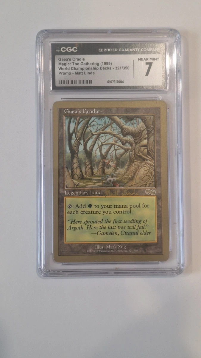 Gaea's Cradle Magic: The Gathering Individual Trading Card Games