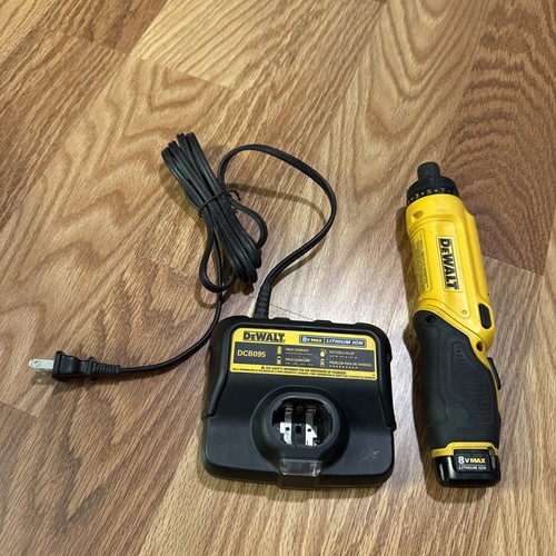 DEWALT DCF680 8V Max Gyroscopic Screwdriver With Battery and Charger