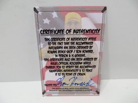 HULK HOGAN SIGNED WWF WrestleMania Nintendo NES CARTRIDGE GAME JSA COA