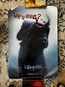 The Dark Knight - Why So Serious? - Original Teaser Movie Poster - 27x40