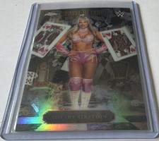 Topps 2026 Chrome WWE House of Cards Insert HOC-6 Tiffany Stratton Case Hit 