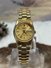Vintage Women’s Gold Tone Seiko SQ Quartz Watch. Runs Great Keeps Time