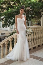 Sincerity Bridal 44071 Justin Alexander wedding gown dress sz 14 NEW NWT 1499