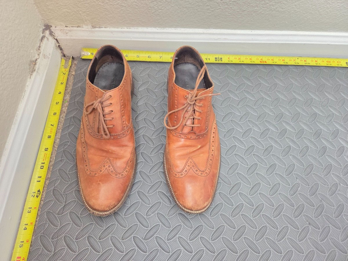 Cole Haan Driving Loafers Boots Brown Leather ~ Mens 9M #S33  display picture 1