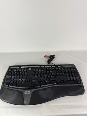 Microsoft Natural Ergonomic Keyboard 4000 v1.0 KU-0462 USB Wired Tested