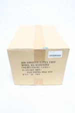 Box Of 12 Encon 05068204 Enfog Clear Lens/gray Frame Goggle