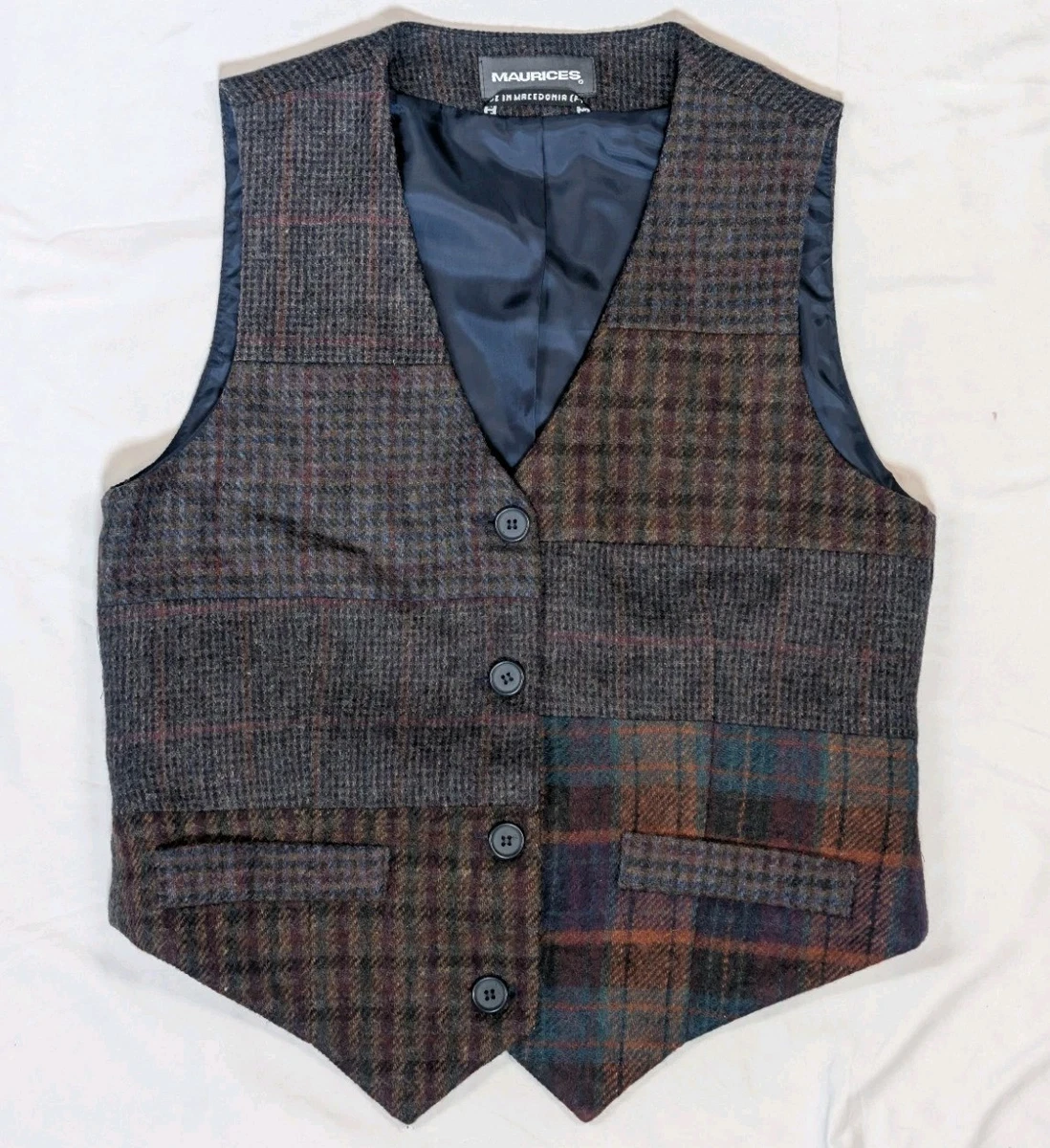 Vest 100% Wool Vintage Coats, Jackets & Vests for Women for sale