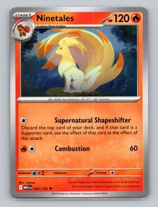 Ninetales 020/132 Uncommon Mega Evolution MEG EN Pokemon Base Set TCG