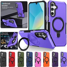 For Samsung A07 A16 A36 A56 A15 A25 A54 A14 A33 Shockproof Ring Stand Case Cover