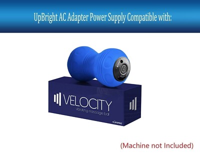 AC/DC Adapter For LifePro Velocity Vibrating Massage Ball 2.0 Peanut Foam  Roller