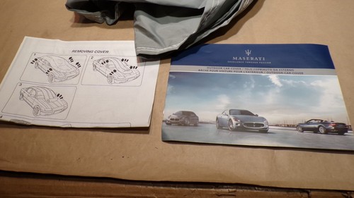 Maserati Grand Turismo Indoor Car Cover and Bag NEW OEM # 940000040 - Picture 4 of 10