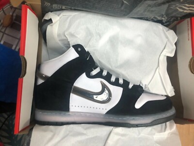 New Nike Dunk x Slam Jam Size 11.5 Clear Black cojp Huf Supreme Sb No Label