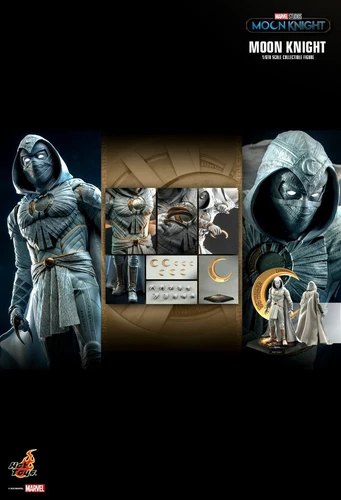 Ready! New Hot Toys TMS075 Moon Knight 1/6 Collectible Action Figure Toy - Picture 3 of 15