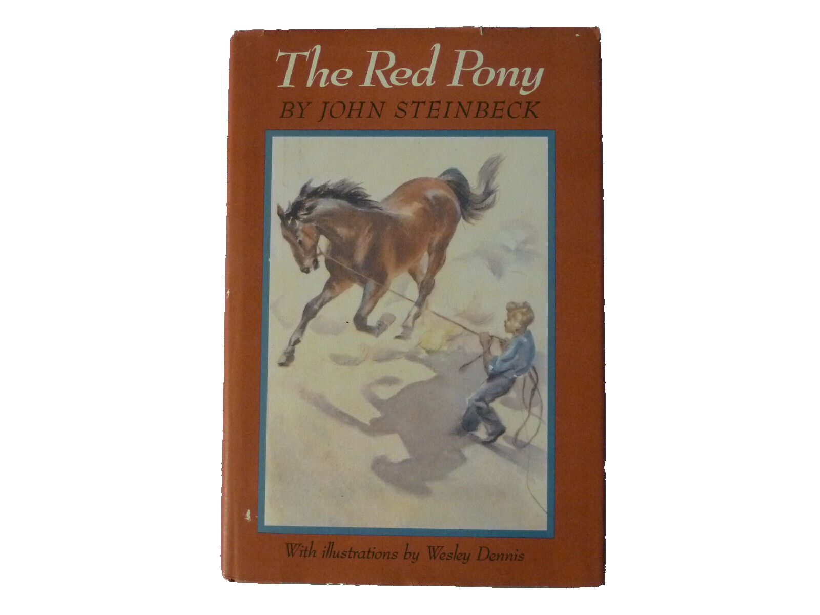 JOHN STEINBECK: THE RED PONY 1989 1st 1st (thus) hardback with dust jacket