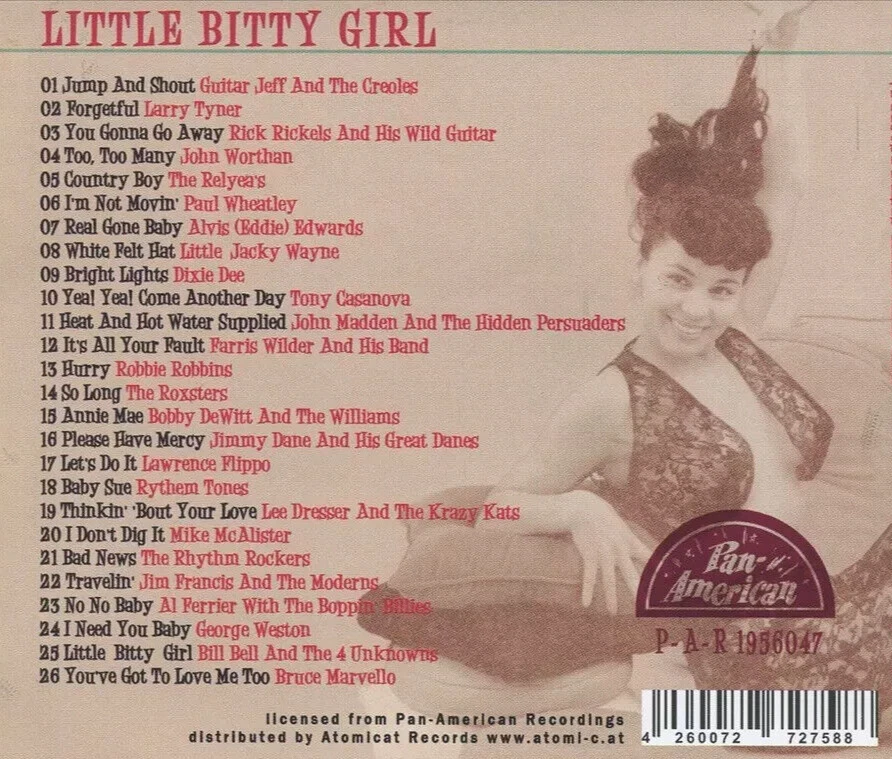 LITTLE BITTY GIRL *Sealed* CD - Image 2 of 2