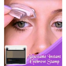 Eyebrow Stamp Eyebrow Waterproof Powder Makeup Palette Natural Brow Beauty Kit