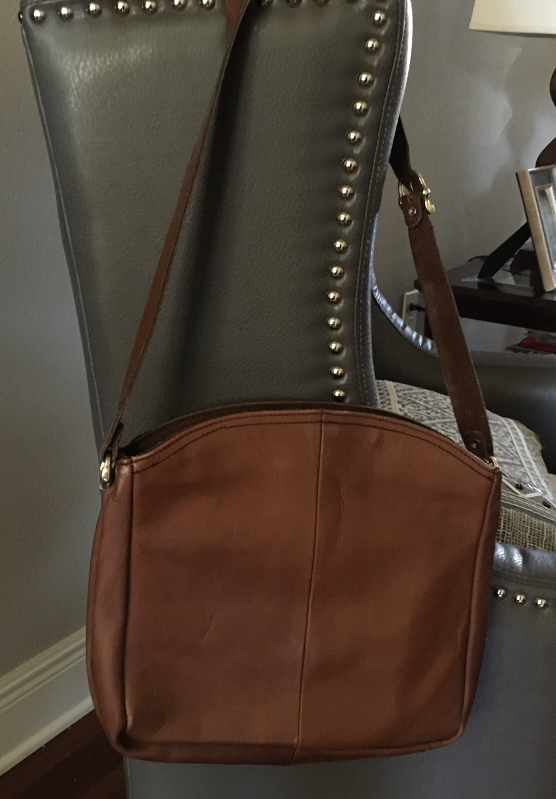 Vintage Contessa Genuine Leather Tote Shoulder Purse Bag Hong Kong eBay