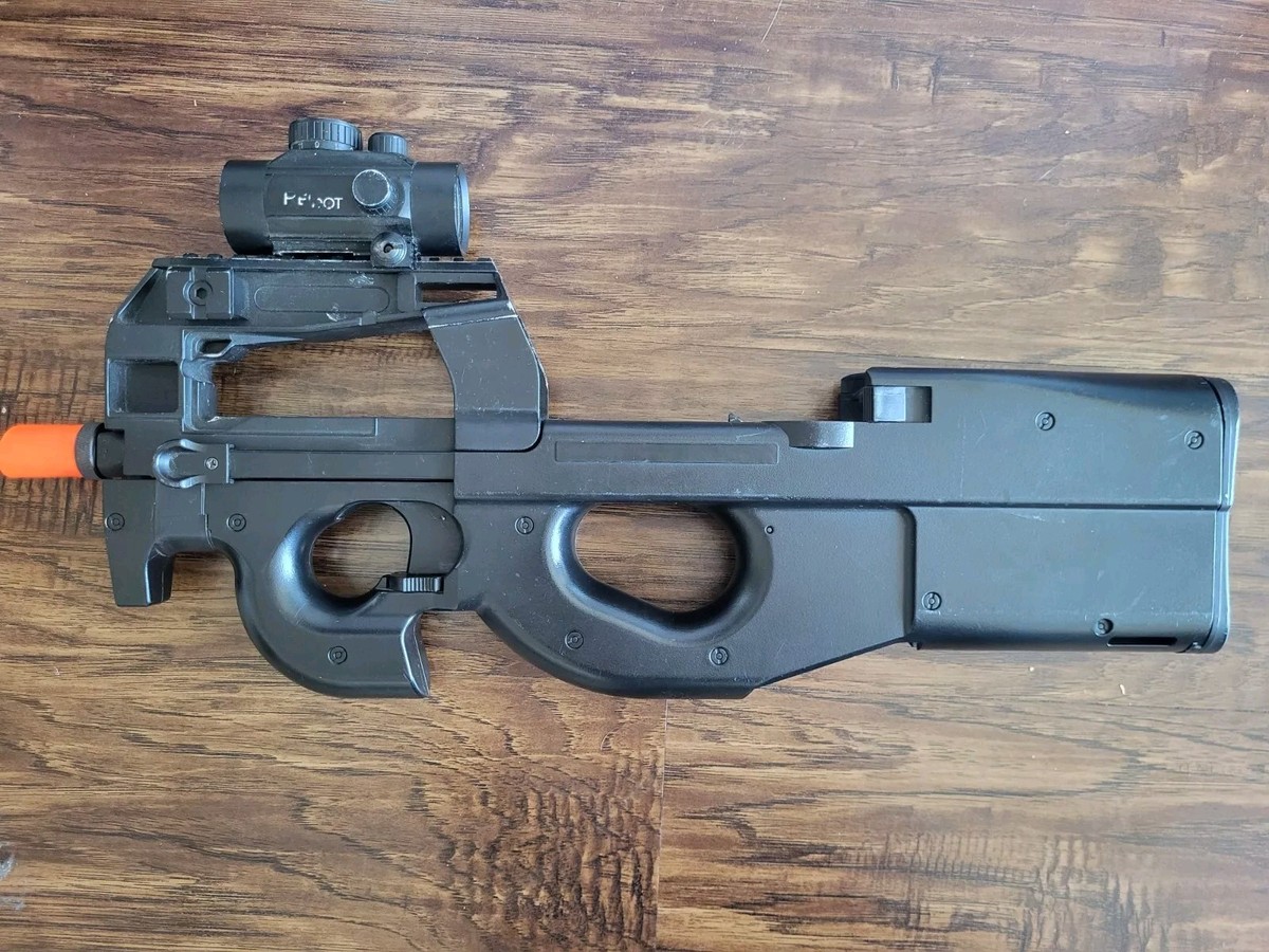 P.BERETTA エアソフトガン Fn Herstal P90 Airsoft Aeg W/ Beretta and Sig Pistols | eBay
