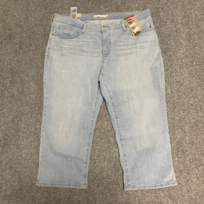 Levis Jeans Womens Size 18W 311 Shaping Skinny Capri Stretch