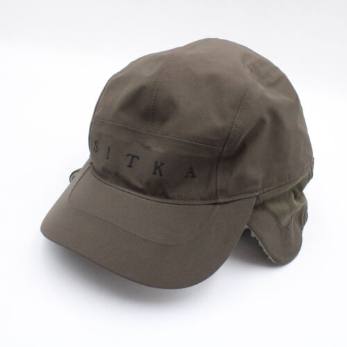 Sitka Gear Hudson GORE-TEX Trapper Hat with Curved Shield Visor in Earth - OSFA - Zdjęcie 1 z 14