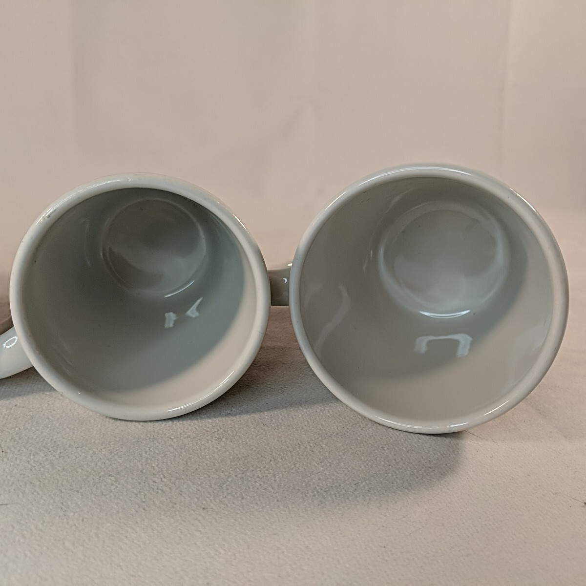 3 Steelite England Tim Hortons Always Fresh Mugs Vintage Cream Brown