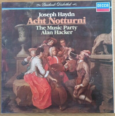 2LPs Box HAYDN ''Acht Notturni'' - THE MUSIC PARTY - Alan HACKER