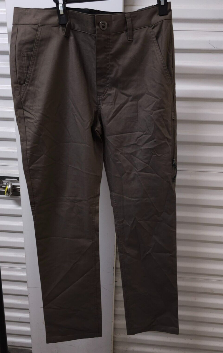 Fox Racing FXMT10 Essex Stretch Mens Chino Pants Dirt Size