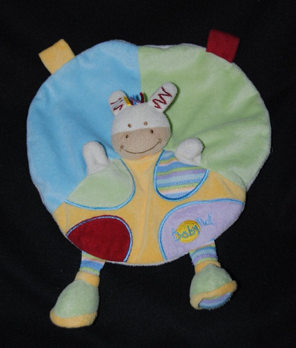 Peluche doudou zèbre cheval