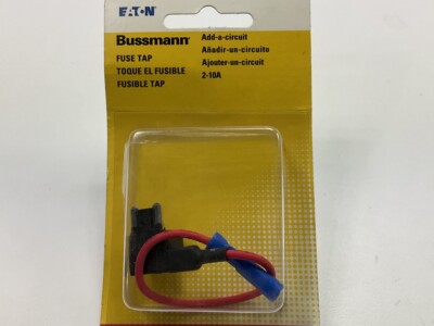 Bussmann BP/HHLP-RP Add-A-Circuit Fuse Tap, 10 Amp Max