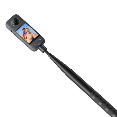 For Insta360 114cm invisible selfie stick is suitable for X3/ONE RS/R/X2/X/GO2