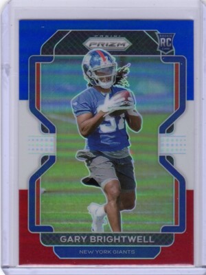 2021 Panini Prizm Rookie Gary Brightwell RC #400 Red White & Blue Prizm Rookie