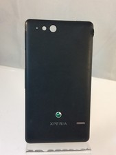 Genuine Original - Sony Xperia Go - Black - Replacement Battery Back Cover