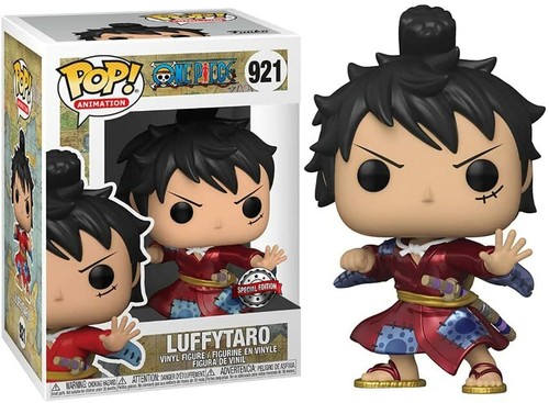 Funko Pop Luffytaro In Kimono Metallic 921 One Piece Hot Topic Exclusive Ebay