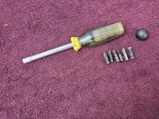 Vintage Stanley Magnetic Tip Screwdriver 66-801 Made in USA
