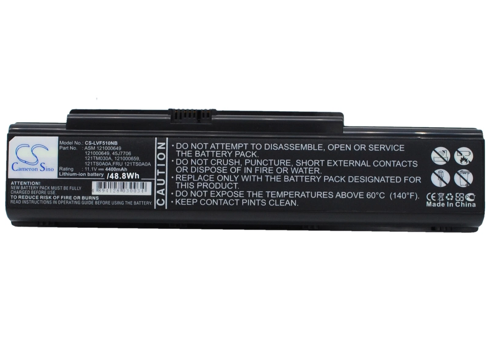 Pin lenovo y510