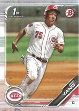 2019 Bowman Draft Eric Yang #BD-118 RC 