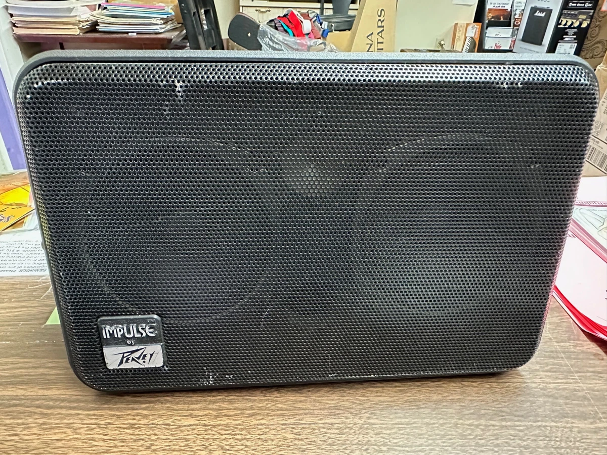 PEAVEY IMPULSE200】パッシブSRスピーカー2本セット /完動品 PEAVEY