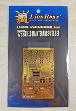 Lion Roar LAM006 1:35 WWII Field Maintenance Kits Set Detail Upgrade kit