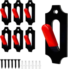 6 Pack European Mount Skull Hanger, Deer Skull Mount Hanger with Silicone