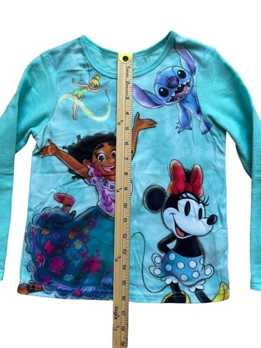 Girls Encanto Long Sleeve Top Fleece Pajama Small Disney - Picture 7 of 8