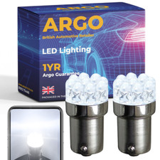 380 P21/5W 1157 Led Brake Tail Stop BAY15D Bright Xenon White Car Light Bulbs 2x